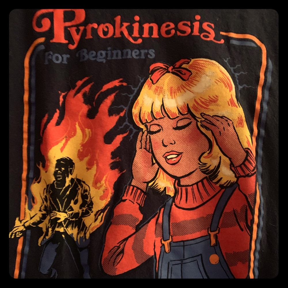 Black Matter Pyrokinesis for Beginners Tee